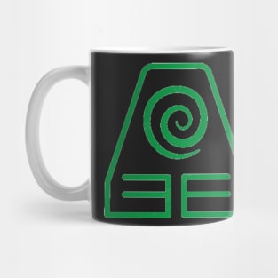 Earth bending symbol Mug